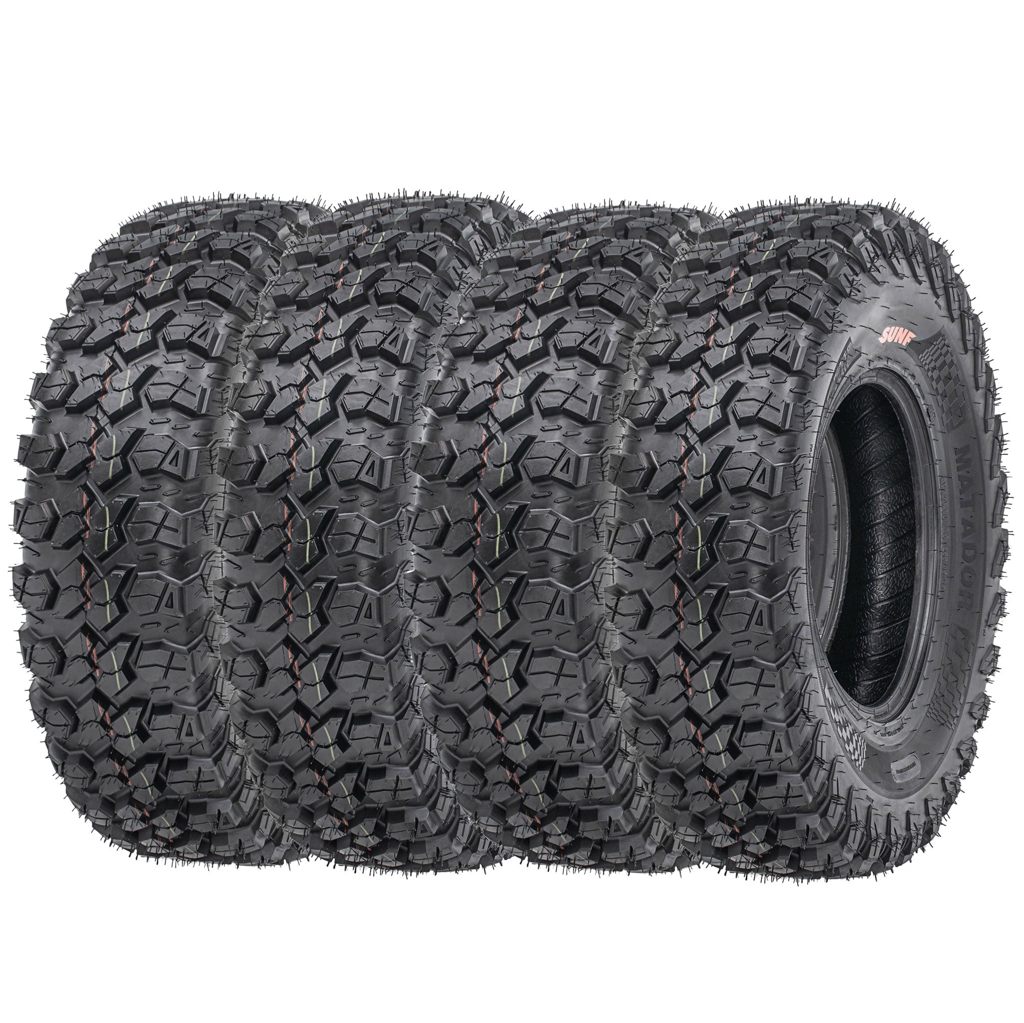 SunF A047 30x1015 SxS UTV ATV off road racing Mud Tires Bundle Set SUNF
