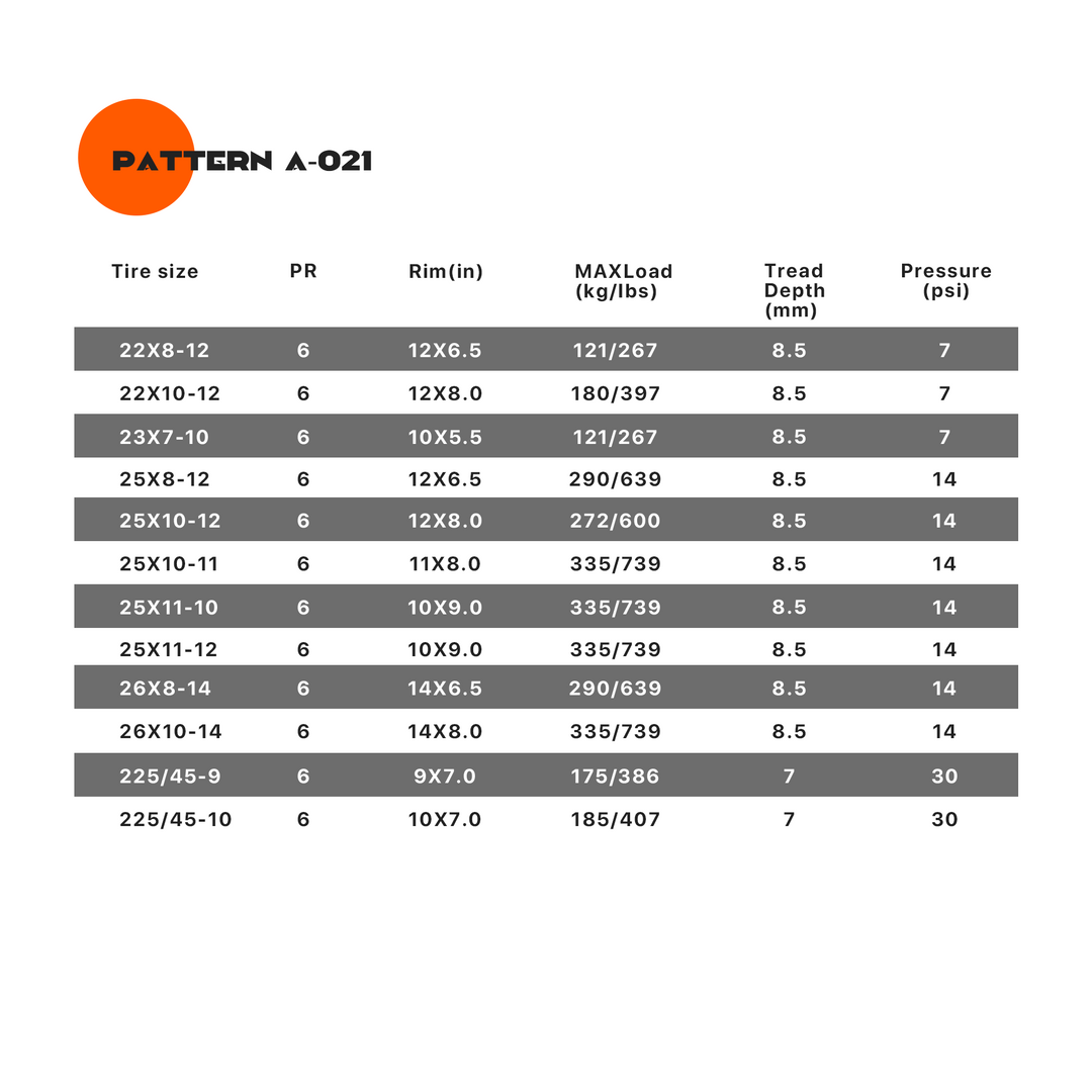 SunF A021 Tire