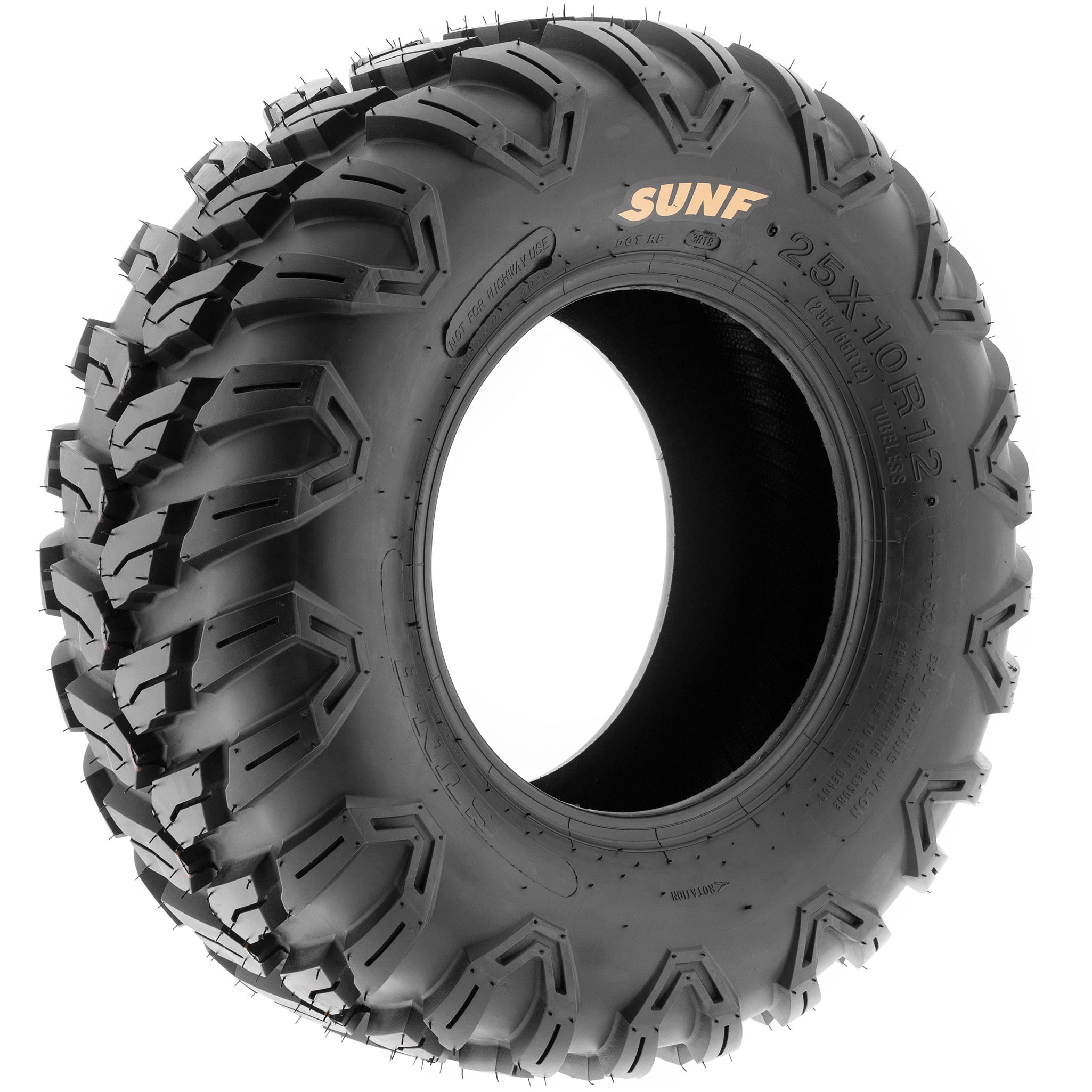 SunF A043 25x8-12 SxS UTV ATV off-road Mud riding racing tread