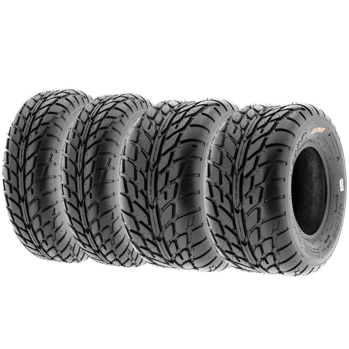 SunF ATV TIRE/UTV TIRE SPORT DIRT FLAT TRACK  6 PR Tubeless A021 (bundle set)