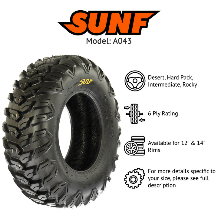 SunF A043 Tire Pair Set