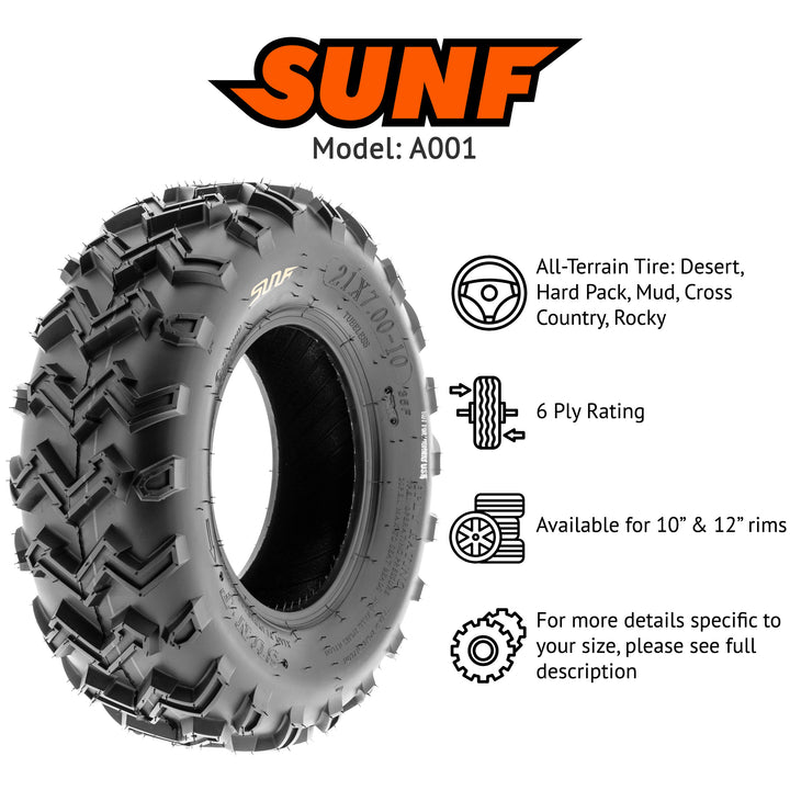 SunF A001 Tire Pair Set