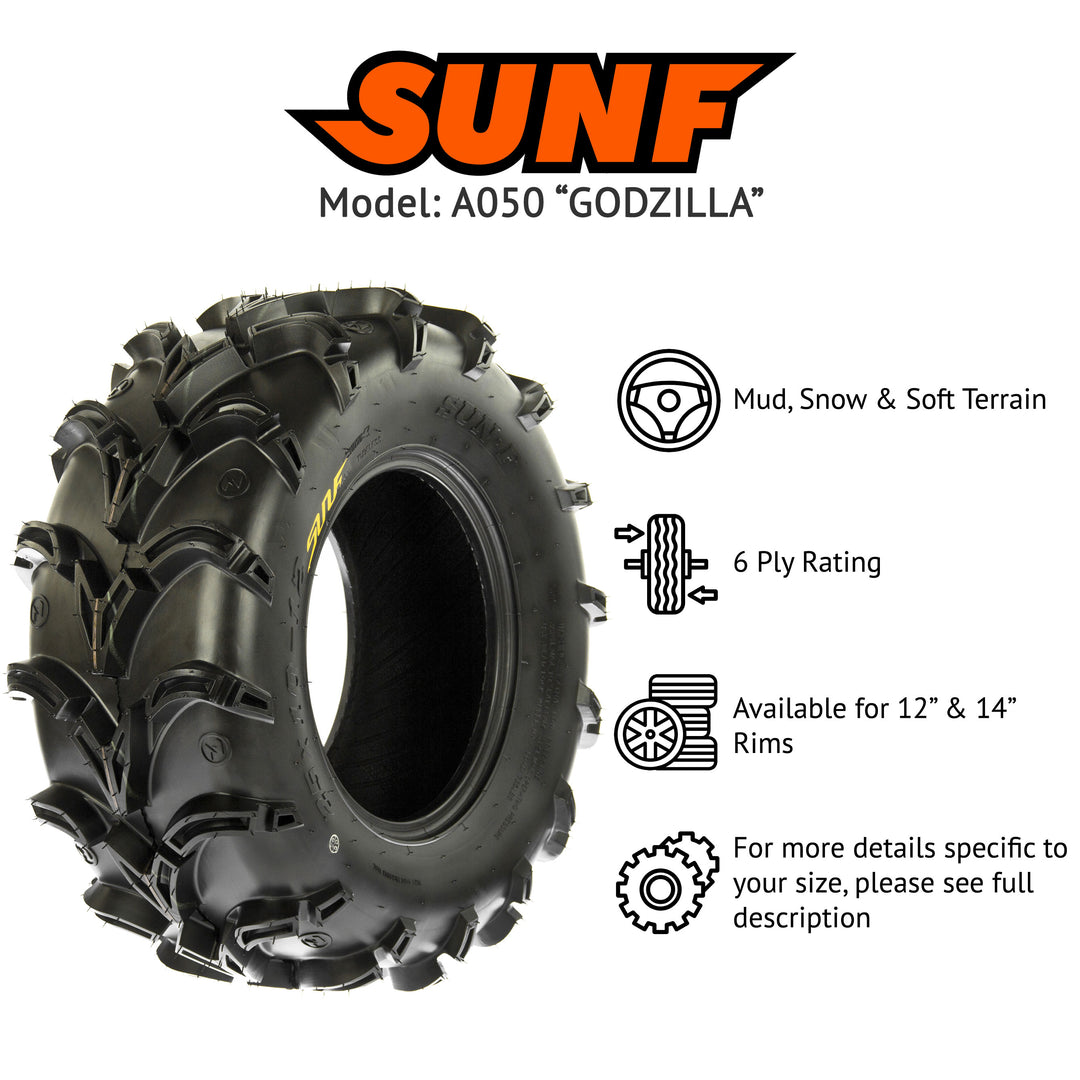 SunF A050 GODZILLA Tire Pair Set