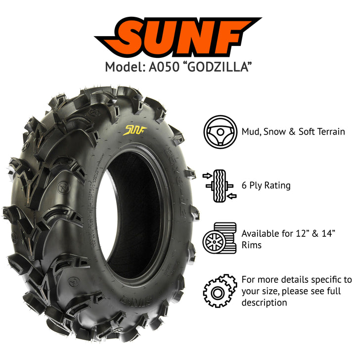SunF A050 GODZILLA Tire Pair Set