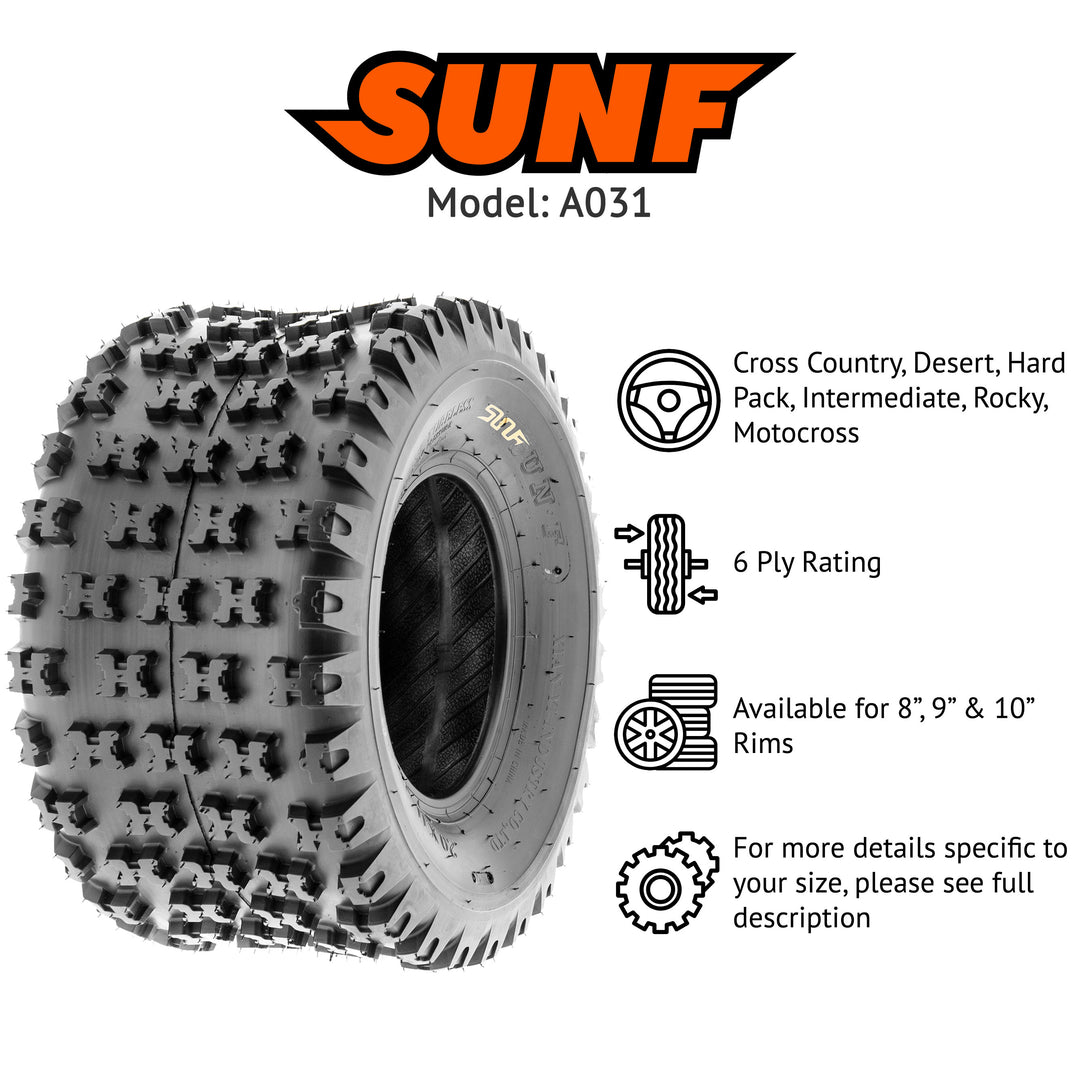 SUNF SunF A031 21x7-10 SxS UTV ATV Mud racing riding Tires