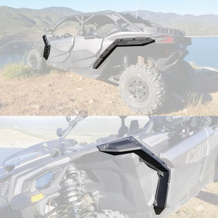 Extended Fender Flares for Can Am X3