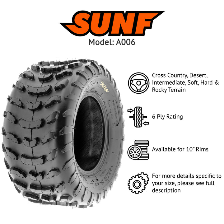 SunF A006 Tire X4 Set