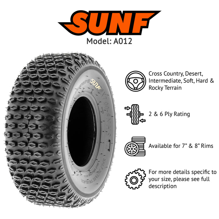SunF A012 Tire Pair Set