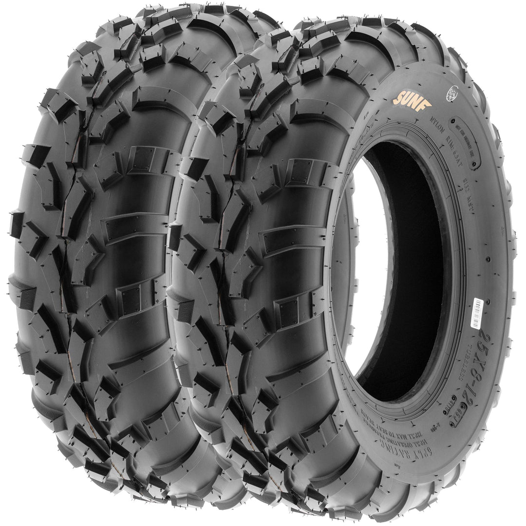 SunF ATV TIRE/UTV TIRE All Terrain 6 PR Tubeless A010 (bundle set)