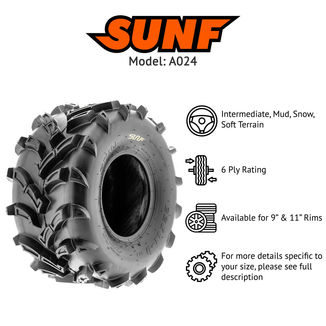 SunF A024 Tire Pair Set