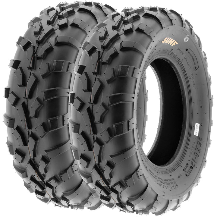 SunF ATV TIRE/UTV TIRE All Terrain 6 PR Tubeless A010 (set of 4)
