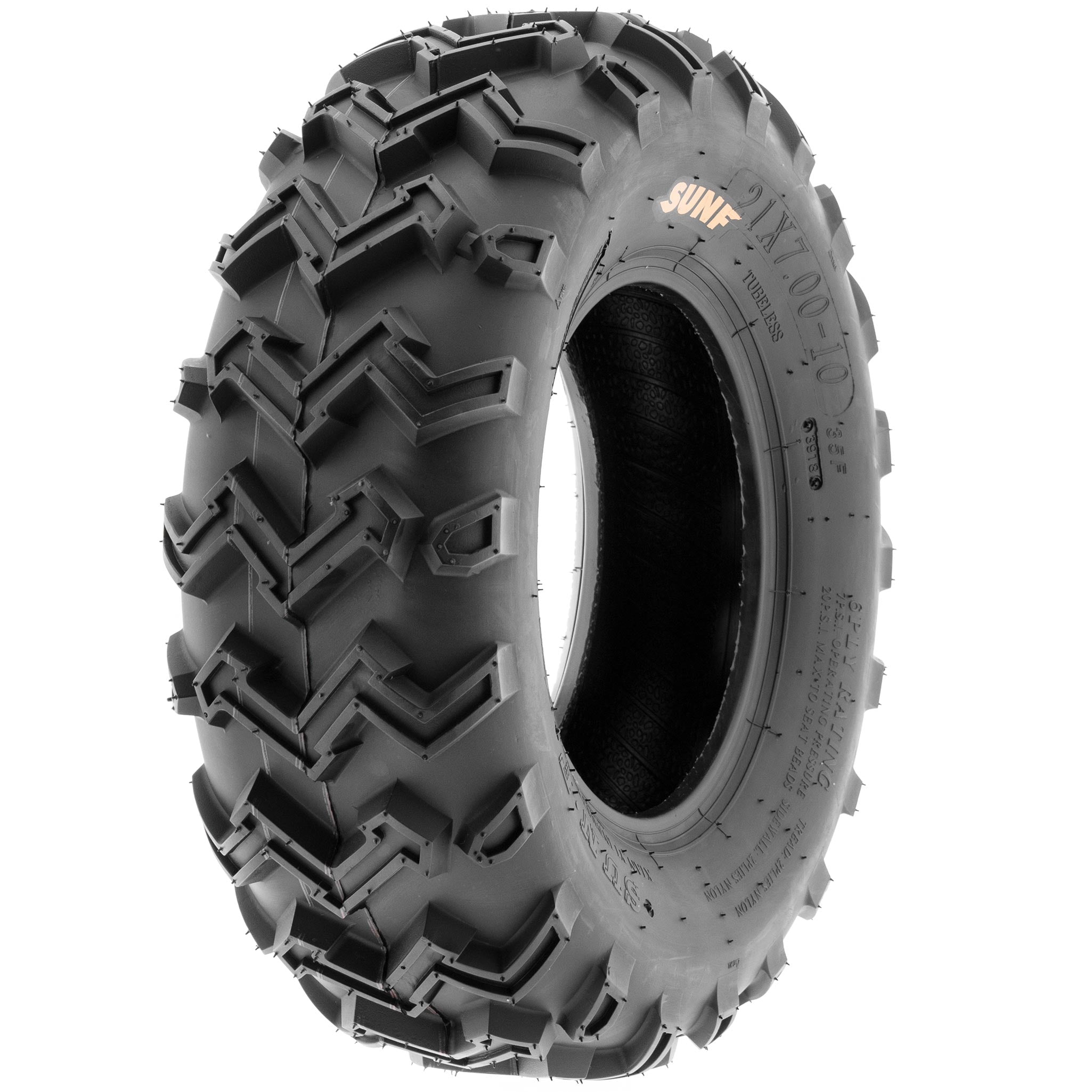 SunF A001 21x7-10 SxS ATV UTV off-road riding racing pair Tires – SUNF