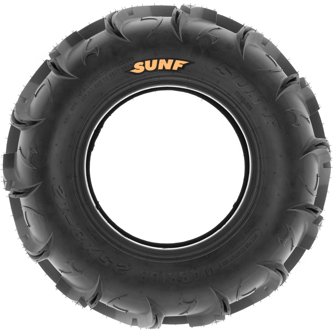 SunF ATV TIRE/UTV TIRE All Terrain Mud Tire 6 PR Tubeless A048 WARRIOR (bundle set)