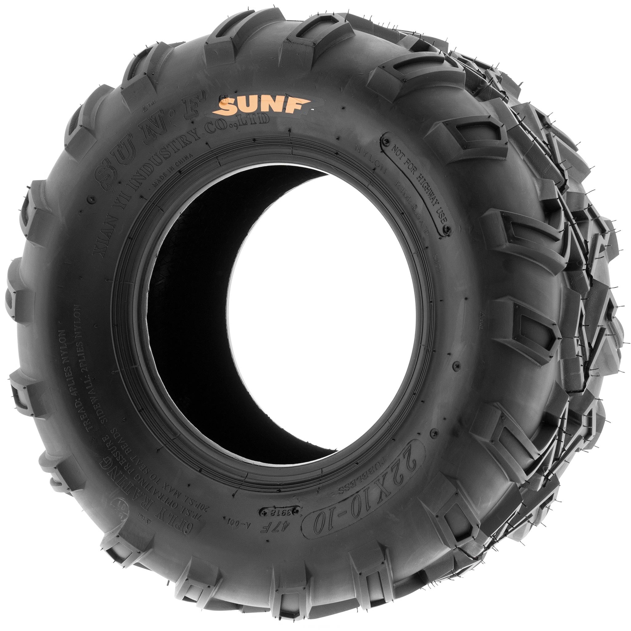SunF A001 21x7-10 SxS ATV UTV off-road Mud Tires Bundle Set – SUNF