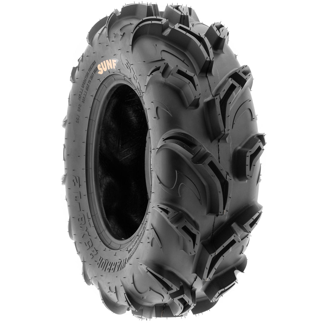 SunF ATV TIRE/UTV TIRE All Terrain Mud Tire 6 PR Tubeless A048 WARRIOR (bundle set)